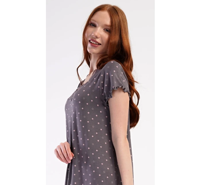 Dámská noční košile s krátkým rukávem Samanta Dámská noční košile s krátkým rukávem Samanta