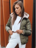 Dámská oboustranná péřová bunda VICTORIA SNUG zelená FashionStreet TY3716