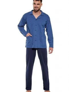 Cornette pyžamo 114/66 dlouhé/r S-2XL pánské rozepínací