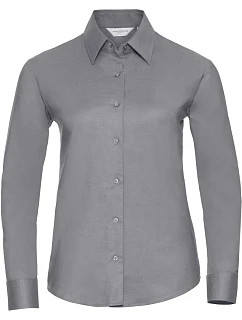 Russell Athletic 932F Halenka Oxford s dlouhým rukávem 11.932F silver