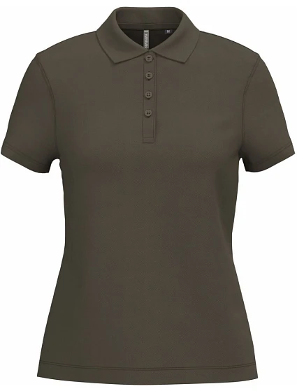 Kariban K 255 Dámské piqué polo 20.K255 dark khaki Kariban K 255 Dámské piqué polo 20.K255 dark khaki