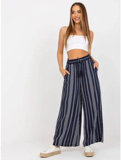 Kalhoty D73771M62237A námořnická modř