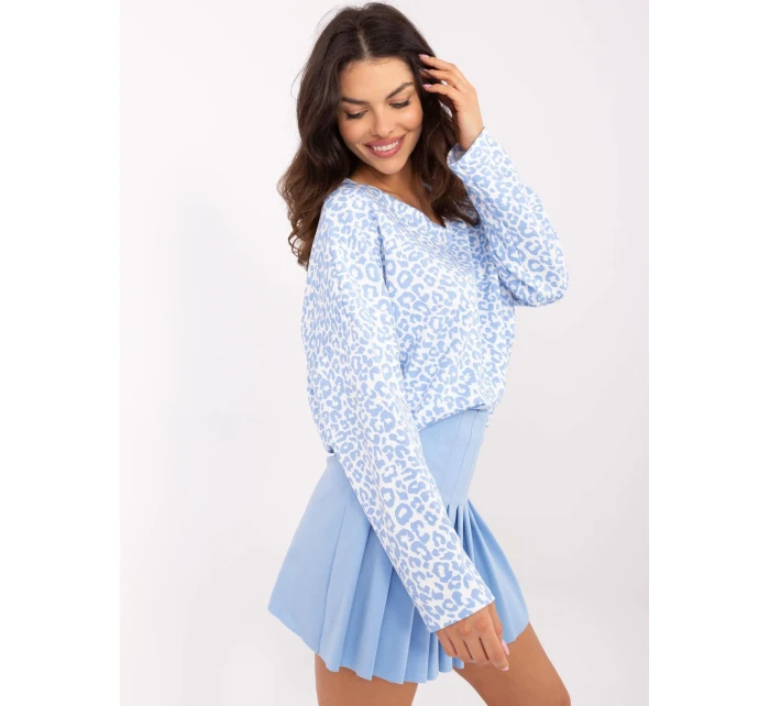 Bluzka MI BZ model 20863031 biało niebieski - FPrice