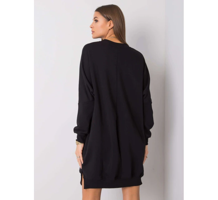 Sukienka RV SK model 21782234 czarny - FPrice Sukienka RV SK model 21782234 czarny - FPrice