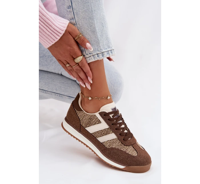 Dámské sportovní tenisky – hnědé Soretta Dámské sportovní tenisky – hnědé Soretta