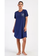 Dámské domácí šaty s krátkým rukávem model 21224664 - Vienetta