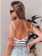 Pruhované body STRIP BACK white FashionStreet RY2901