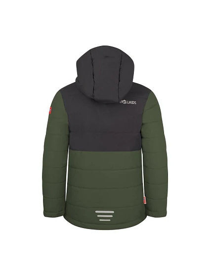 Dětská zimní bunda Kids Snow Jacket XT nepromokavá zelená model 21352021 - Trollkids