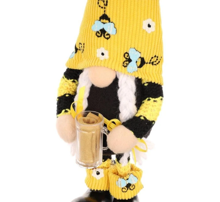 GHOST GNOM BABY 25CM jarní dekorace dětské