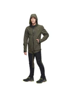 Alpinus Olive pánská větruodolná softshellová bunda do deště - model 21932047 Alpinus Olive pánská větruodolná softshellová bunda do deště - model 21932047