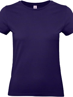 B&C #E190 /women Dámské tričko z těžké bavlny 01.004T urban purple