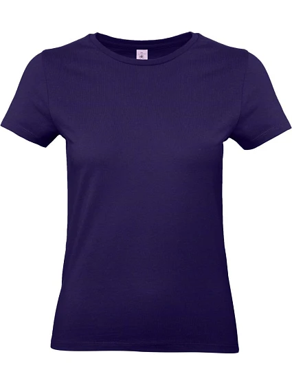 B&C #E190 /women Dámské tričko z těžké bavlny 01.004T urban purple B&C #E190 /women Dámské tričko z těžké bavlny 01.004T urban purple