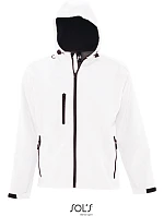 SOL'S Men Pánská 3-vrstvá softshellová bunda s kapucí white model 22523671