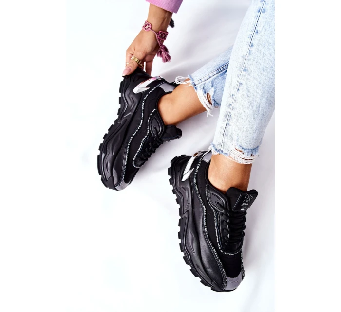 Dámské Sportovní Obuv Cross Jeans II2R4018C Černé