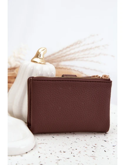 Dámská peněženka z eko kůže čokoládová Ilissea Dámská peněženka z eko kůže čokoládová Ilissea