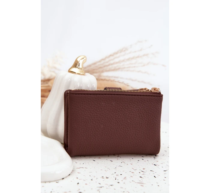 Dámská peněženka z eko kůže čokoládová Ilissea Dámská peněženka z eko kůže čokoládová Ilissea