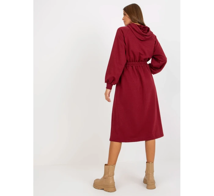 Dámské šaty RV SK 8336 kaštanové