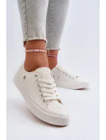 Klasické dámské tenisky Big Star Bílé Klasické dámské tenisky Big Star Bílé