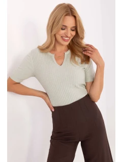 Svetr s krátkým rukávem  model 216768 Factory Price