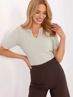 Svetr s krátkým rukávem  model 216768 Factory Price