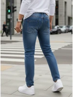 męskie slim fit niebieskie model 22022532 - FashionStreet