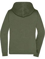 JN 755 Dámská mikina s kapucí model 22489435 olive - Daiber JN 755 Dámská mikina s kapucí model 22489435 olive - Daiber