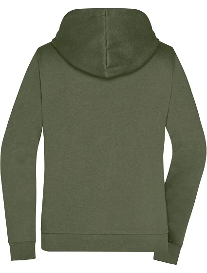JN 755 Dámská mikina s kapucí model 22489435 olive - Daiber JN 755 Dámská mikina s kapucí model 22489435 olive - Daiber