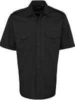 Premier PR 212 Pilotní košile s krátkým rukávem 39.0212 black