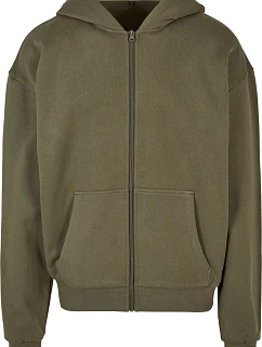 BY Mikina s kapucí z těžké bavlny "Ultra Heavy" 56.0 olive model 22433828 - Build your Brand