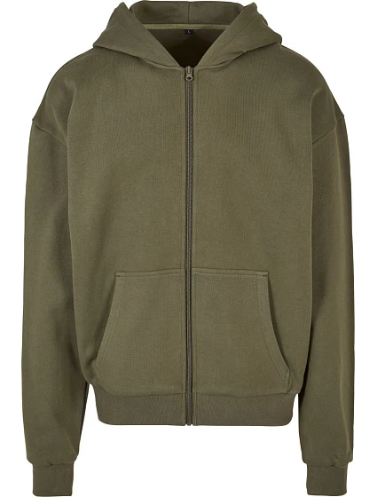 Build your Brand BY 192 Mikina s kapucí z těžké bavlny "Ultra Heavy" 56.0192 olive Build your Brand BY 192 Mikina s kapucí z těžké bavlny "Ultra Heavy" 56.0192 olive