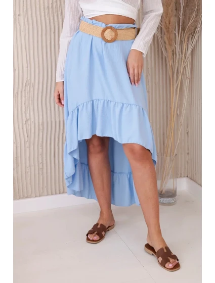 Sukně s delšími zády modrý Sukně s delšími zády modrý