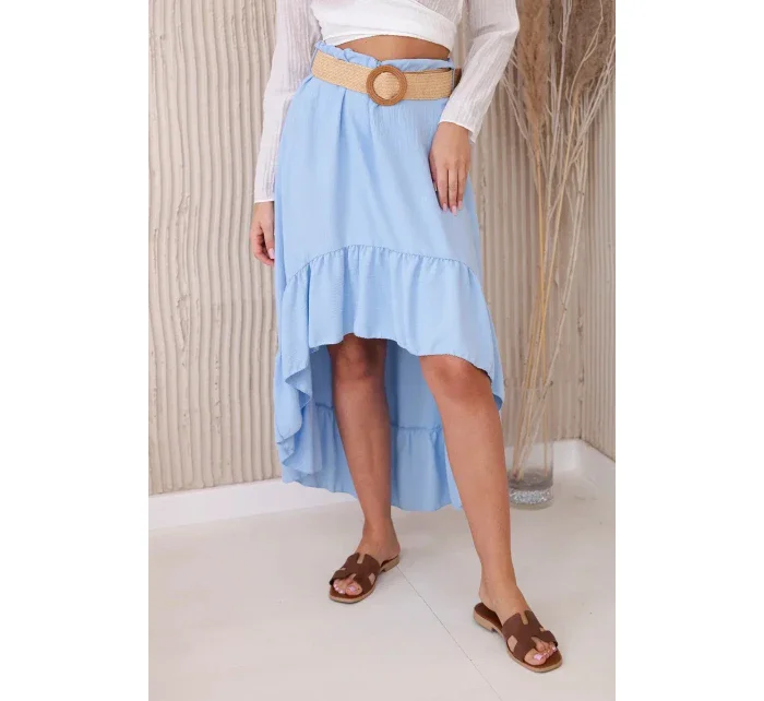 Sukně s delšími zády modrý Sukně s delšími zády modrý