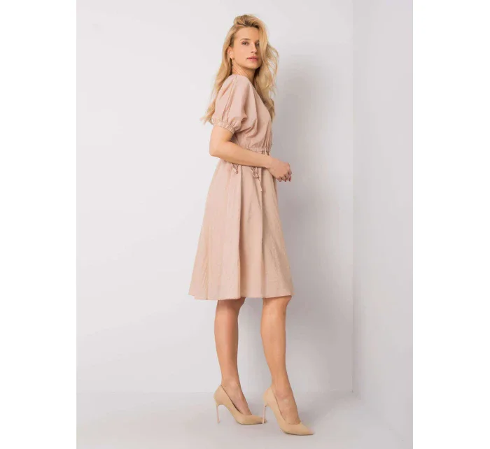 Šaty 217 SK 25663.02 béžová