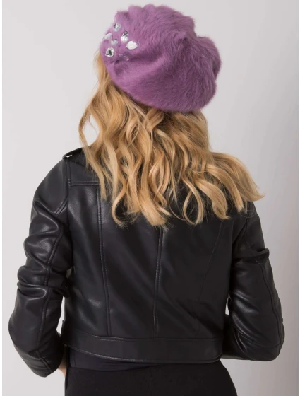 Dámská čepice AT CZ BF38834 1 fialová