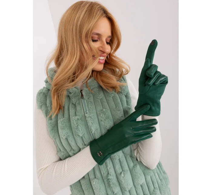 Rękawiczki AT RK model 19367615 ciemny zielony - FPrice