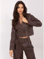 IT KR bunda FL9719.06P hnědá IT KR bunda FL9719.06P hnědá