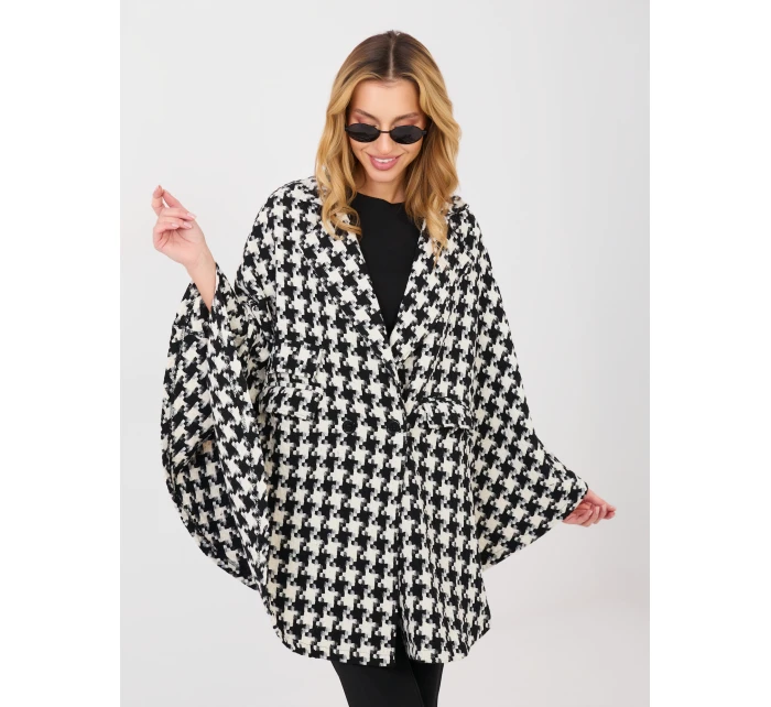 Kabát LK EN 510132.94 černobílý