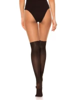 Dámské punčocháče nad kolena S85185 černé - In-Stylefashion Dámské punčocháče nad kolena S85185 černé - In-Stylefashion