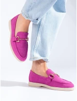 Originální polobotky dámské růžové bez podpatku Originální polobotky dámské růžové bez podpatku