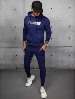 Pánské tmavě modré tepláky FashionStreet AX0695