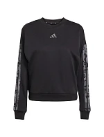 Dámská mikina Animal Print 3Stripes French Terry Sweatshirt black model 21720677 - ADIDAS