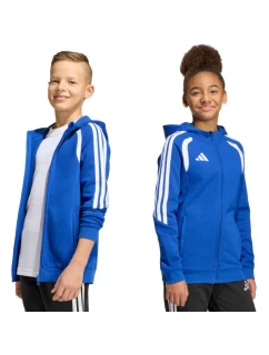 Dětská mikina adidas Tiro 26 League Sweat Full Zip Hoodie modrá KF9102