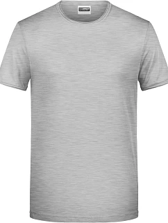 Pánské tričko z bio bavlny 02. grey heather model 22533880 - Daiber