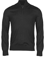 Tee Jays TJ 6010 Pánský svetr s 1/4 zipem 18.6010 black Tee Jays TJ 6010 Pánský svetr s 1/4 zipem 18.6010 black