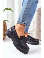 Kožené Polobotky Big Star Černé model 21560459 - Big Star Shoes