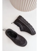 Dámské Sněhule Na Platformě S Svrškem Černé model 21676505 - Boto Dámské Sněhule Na Platformě S Svrškem Černé model 21676505 - Boto