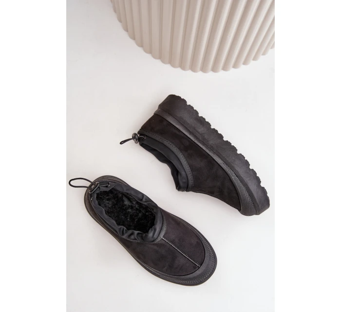 Dámské Sněhule Na Platformě S Svrškem Černé model 21676505 - Boto Dámské Sněhule Na Platformě S Svrškem Černé model 21676505 - Boto