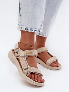Dámské sandály Lee Cooper LCW-26-34-4431L Béžové