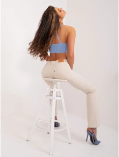 Spodnie jeans PM SP  jasny beżowy model 19716286 - FPrice