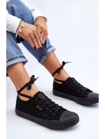 Klasické nízké tenisky Big Star LL274072 černé Klasické nízké tenisky Big Star LL274072 černé